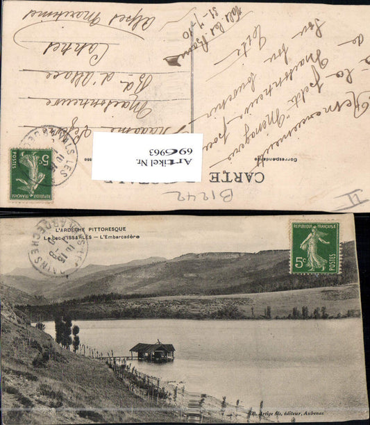 696963 Rhones Alpes Ardeche Lac Issarles Cevennes