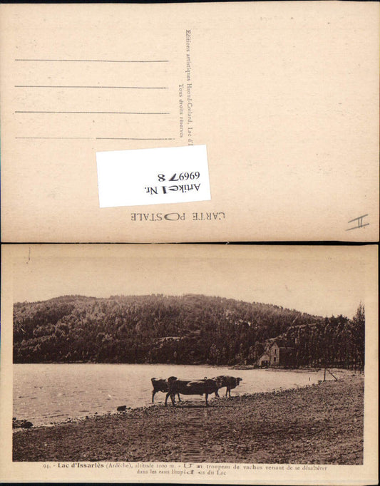 696978 Rhones Alpes Ardeche Lac Issarles Cevennes