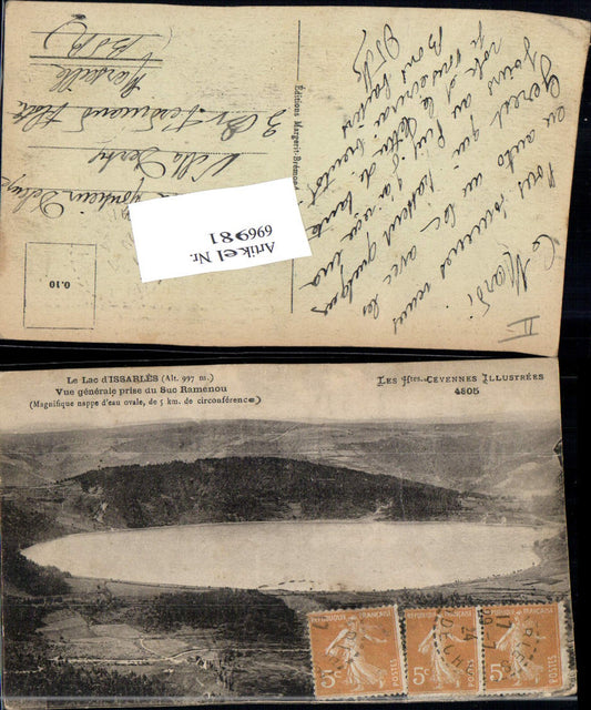 696981 Rhones Alpes Ardeche Lac Issarles Cevennes