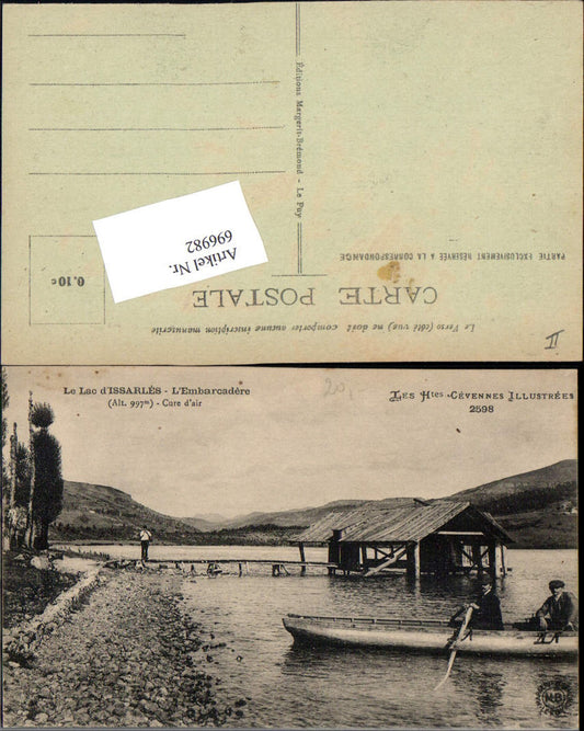 696982 Rhones Alpes Ardeche Lac Issarles Cevennes