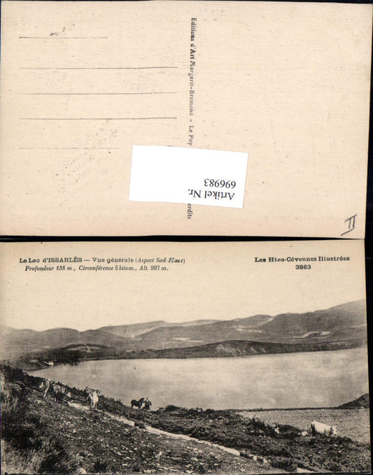 696983 Rhones Alpes Ardeche Lac Issarles Cevennes