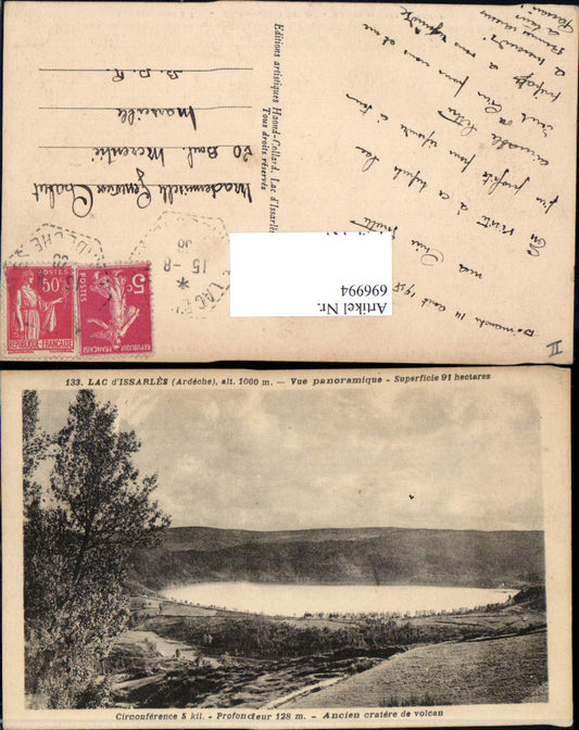 696994 Rhones Alpes Ardeche Lac Issarles Cevennes