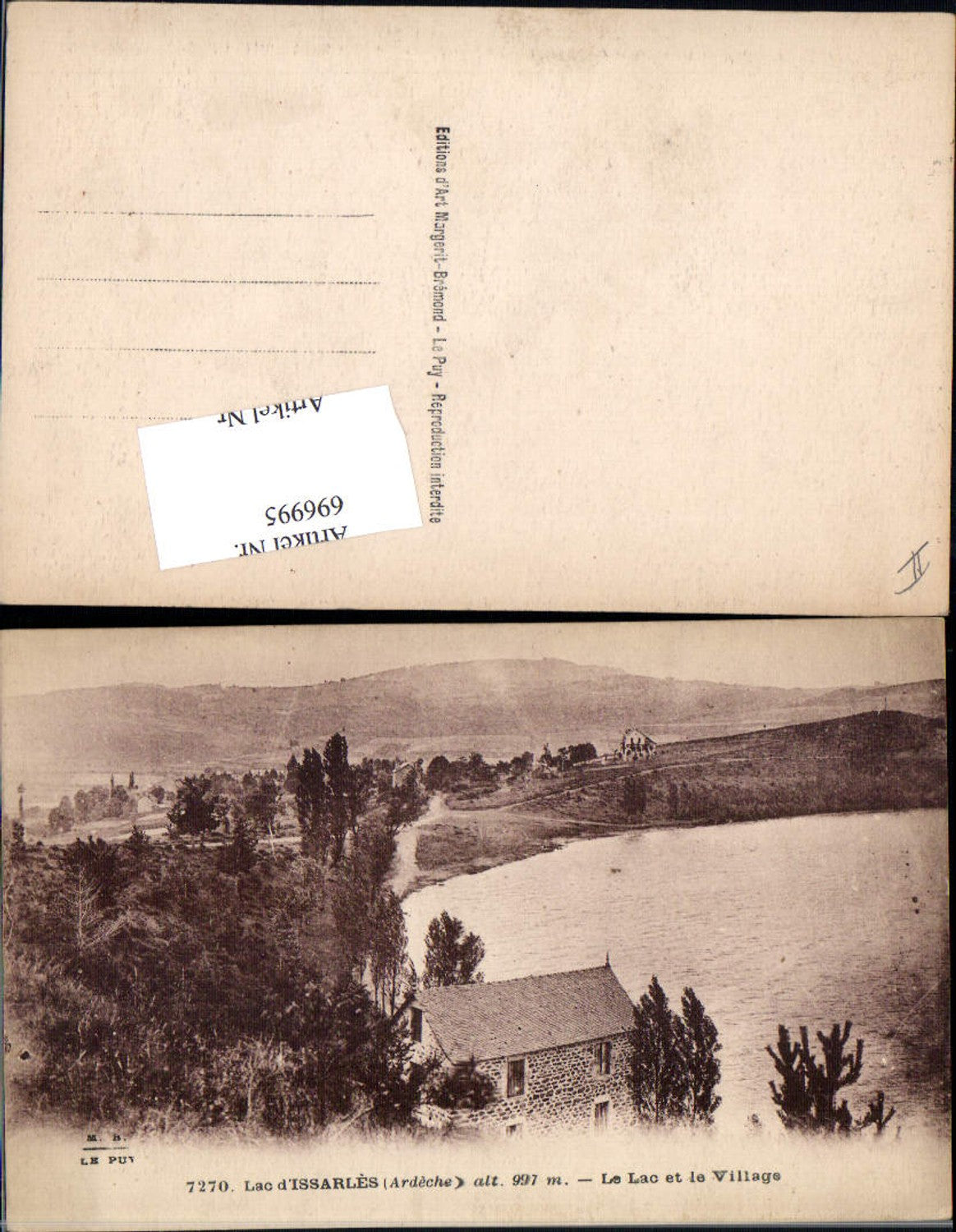 696995 Rhones Alpes Ardeche Lac Issarles Cevennes