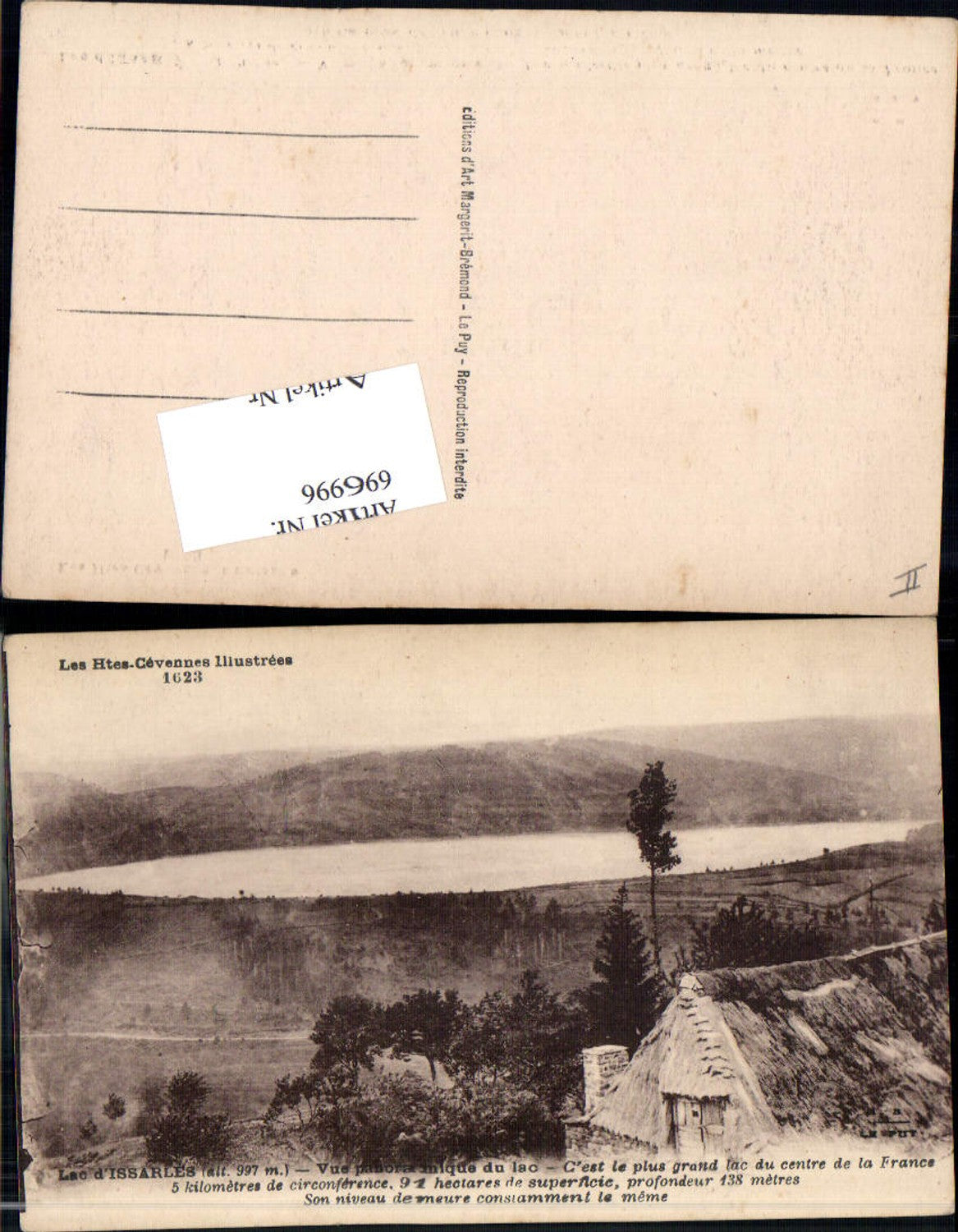 696996 Rhones Alpes Ardeche Lac Issarles Cevennes