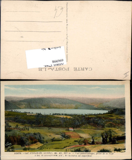 696998 Rhones Alpes Ardeche Lac Issarles Cevennes