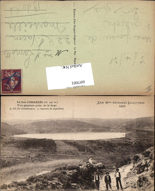 697001 Rhones Alpes Ardeche Lac Issarles Cevennes