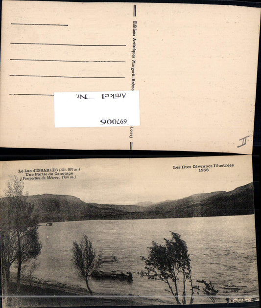 697006 Rhones Alpes Ardeche Lac Issarles Cevennes