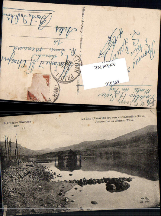 697010 Rhones Alpes Ardeche Lac Issarles Cevennes