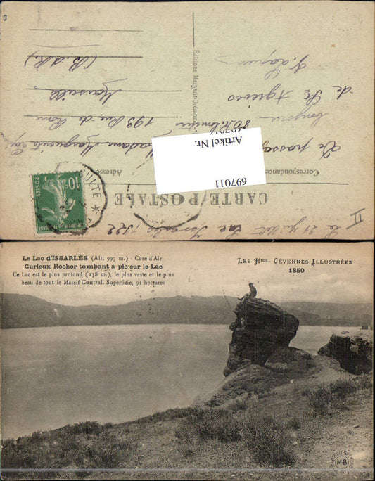 697011 Rhones Alpes Ardeche Lac Issarles Cevennes