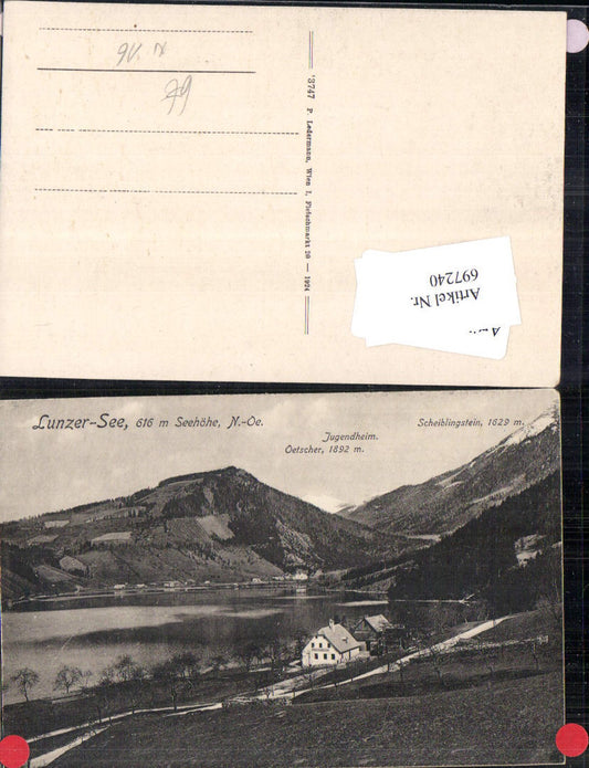 697240 Lunz am See Lunzersee pub Ledermann 3747