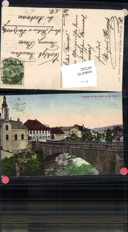 697242 Purgstall an der Erlauf Brücke