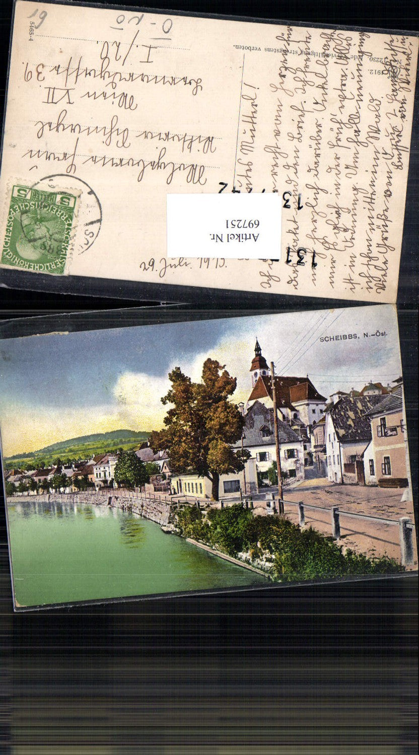 697251 Scheibbs Partie im Ort