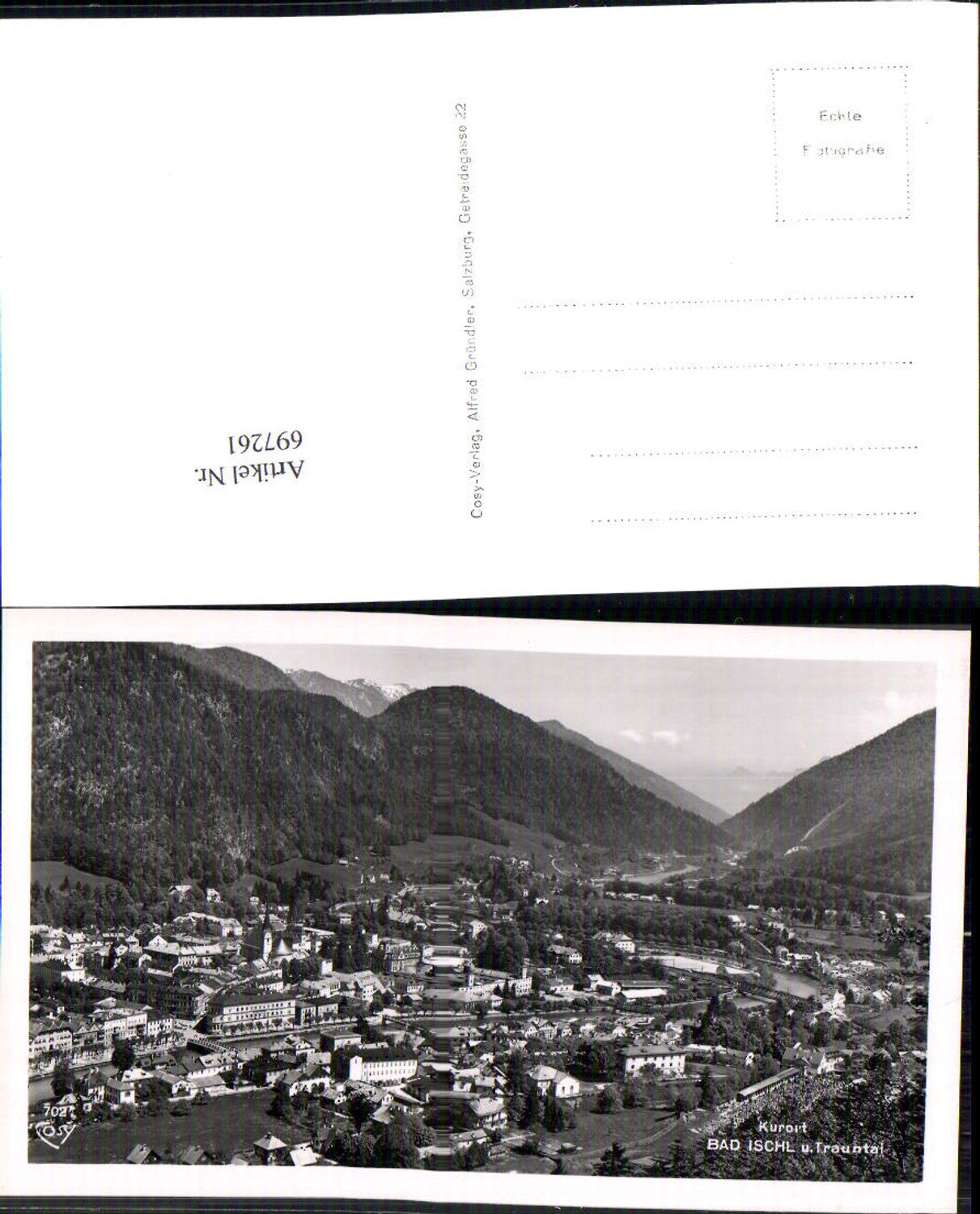 697261 Bad Ischl m. Trauntal