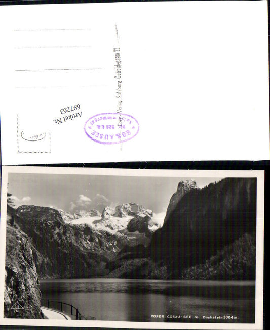 697263 Vorderer Gosausee Gosau Hallstatt
