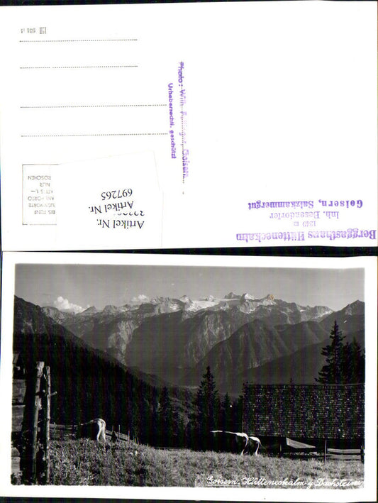 697265 Foto-AK Goisern Hütteneckalm