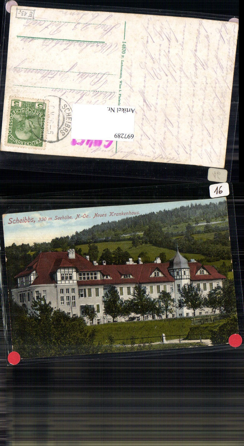 697289 Scheibbs Neues Krankenhaus pub Ledermann 14870