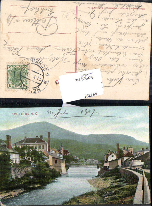 697291 Scheibbs Partie im Ort