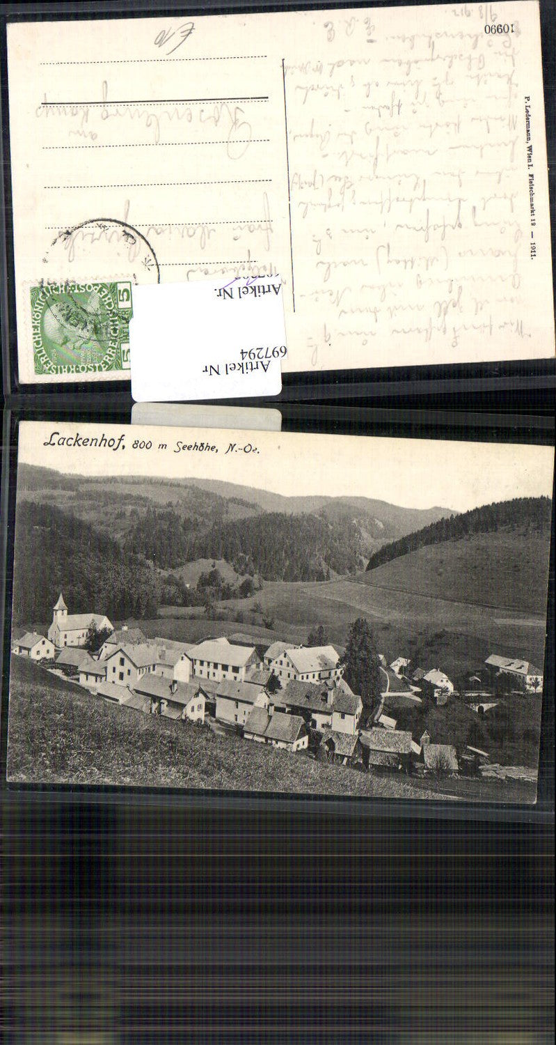 697294 Lackenhof am Ötscher bei Gaming 1910 pub Ledermann