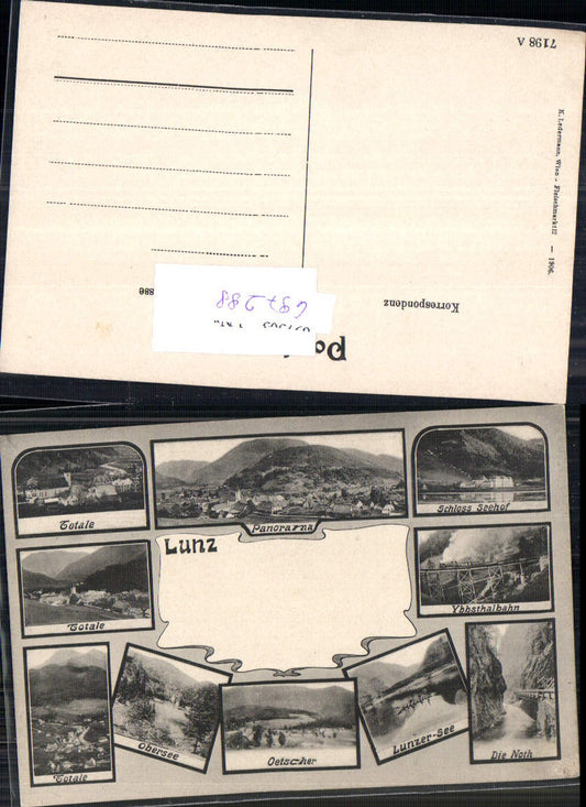 697298 Lunz am See Lunzersee Noth Göstling Obersee Seehof Ybbsthalbahn