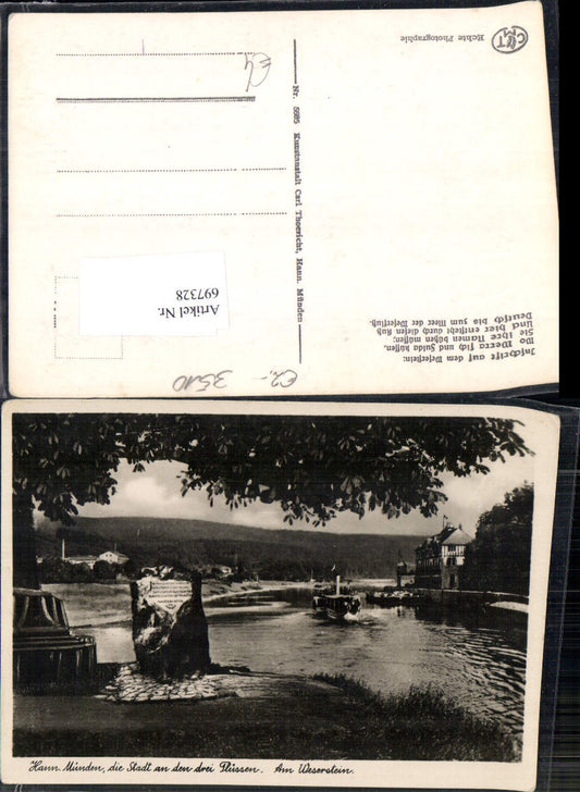 697328 Hannoverisch Münden Weserstein