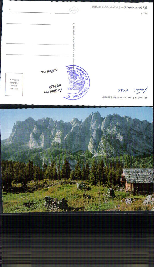 697420 Gosau Gosaukamm Ebenalm