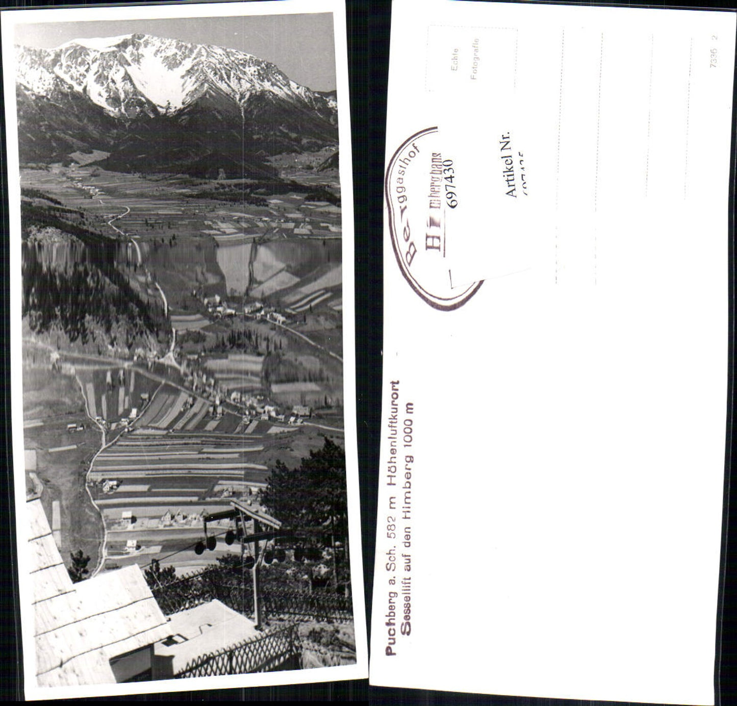 697430 Puchberg am Schneeberg Umgebung Lift