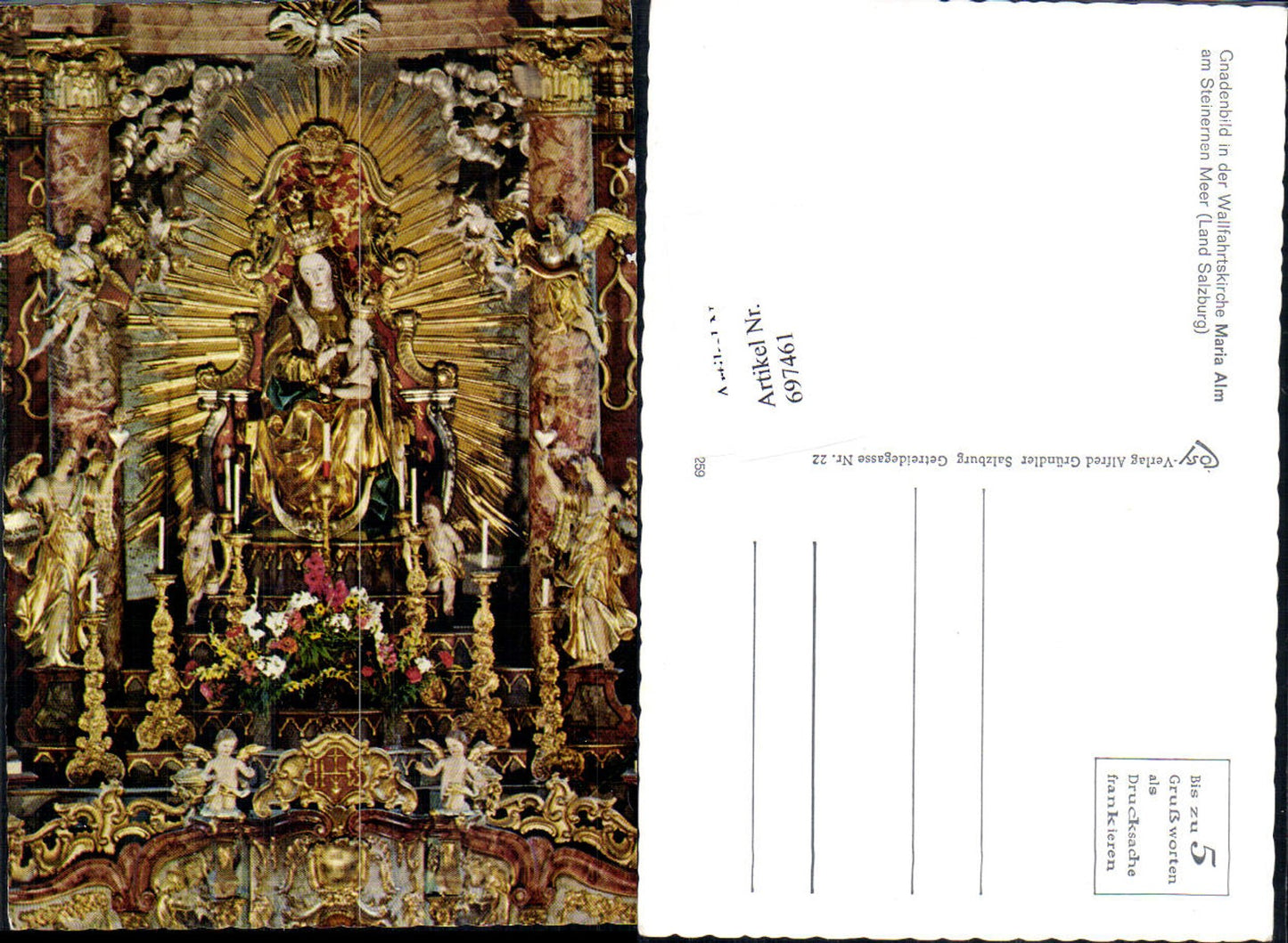 697461 Maria Alm bei Saalfelden Altar