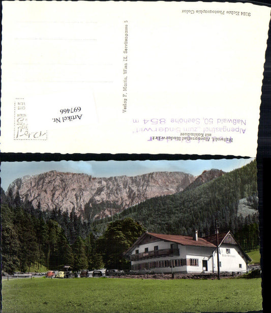 697466 Naßwald Binderwirt Höllental VW Käfer