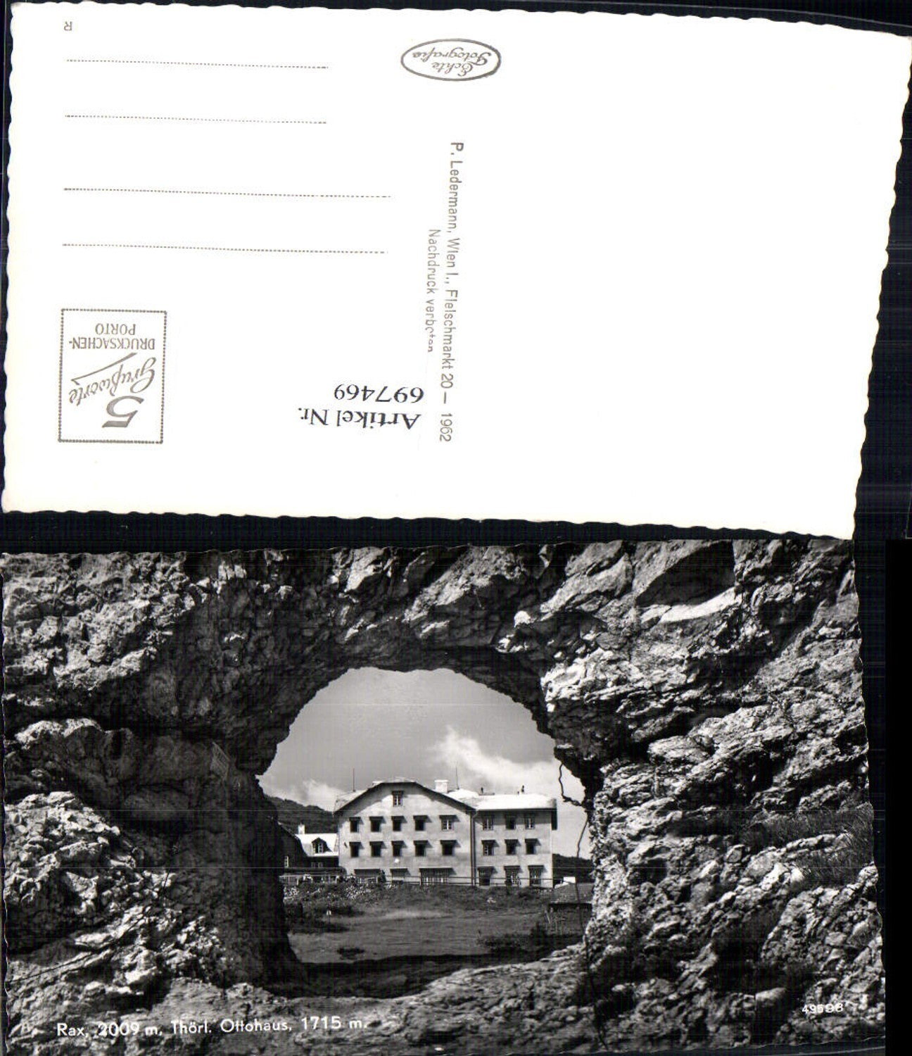 697469 Rax Ottohaus Reichenau Prein