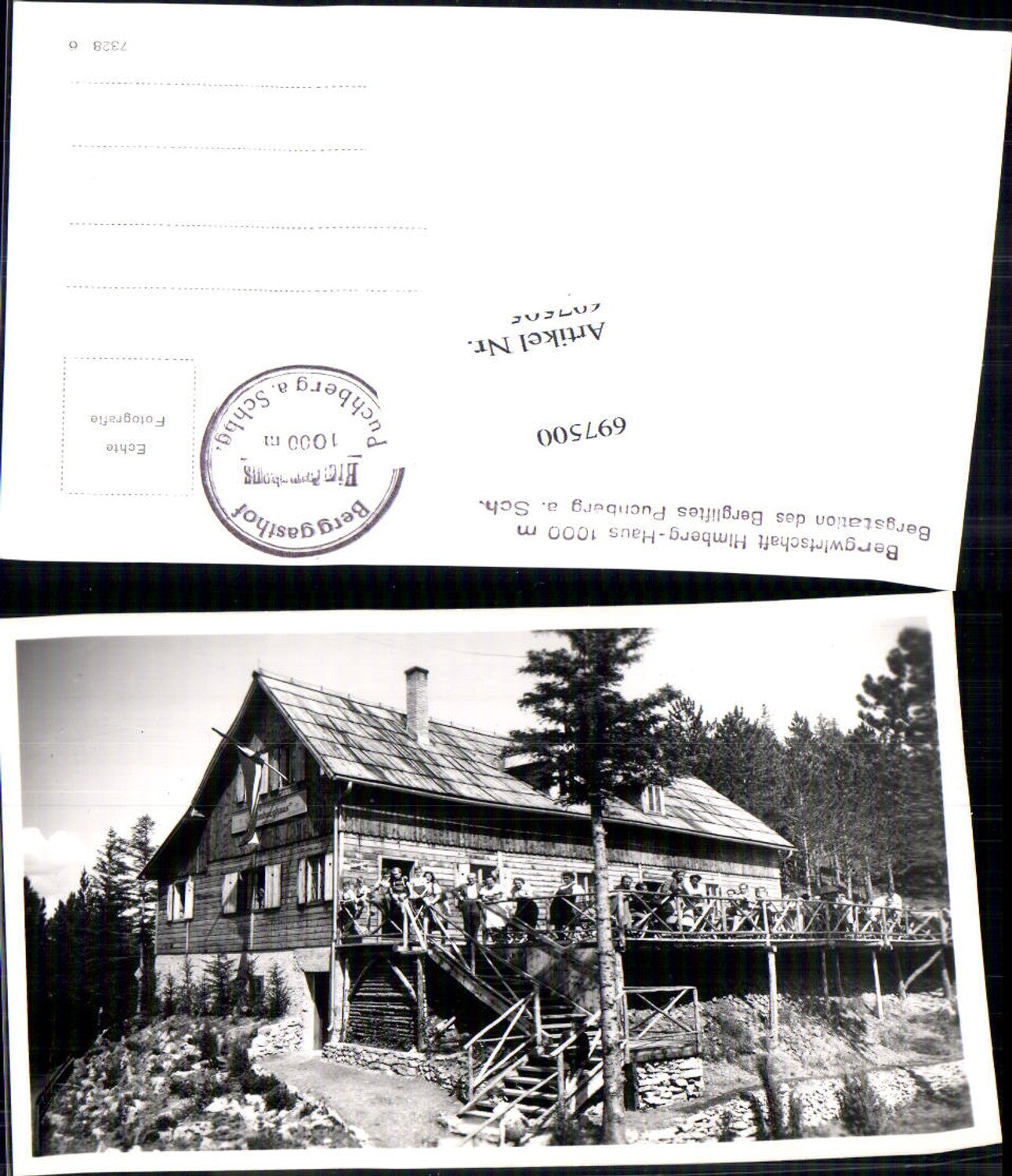 697500 Himberg Haus Himberghaus Puchberg am Schneeberg