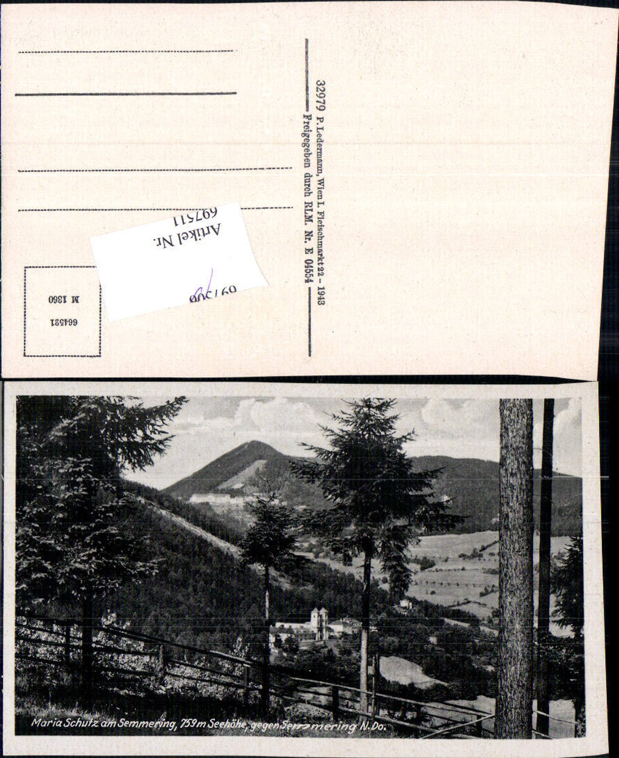 697511 Maria Schutz am Semmering