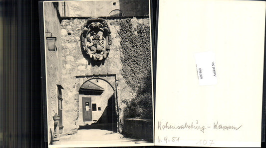 697560 Foto Hohensalzburg Salzburg Wappen 1951 Hydrant