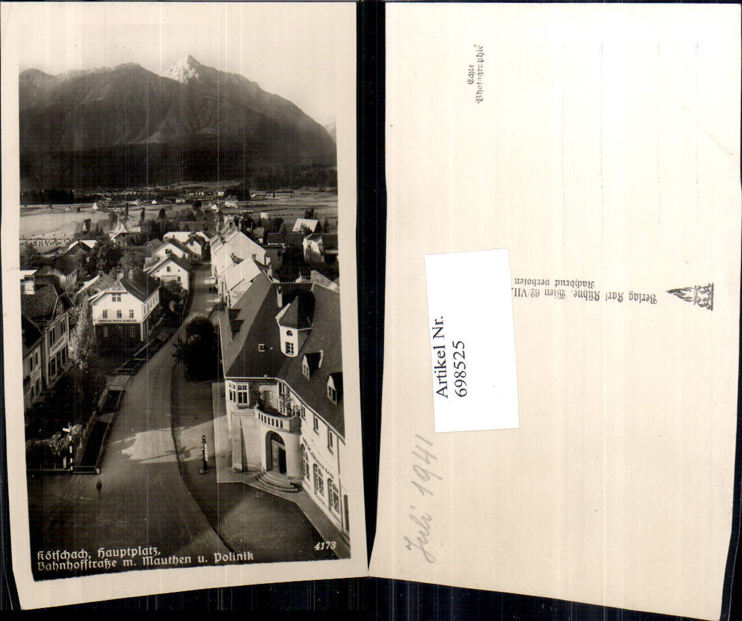 698525 Kötschach Mauthen Hauptplatz