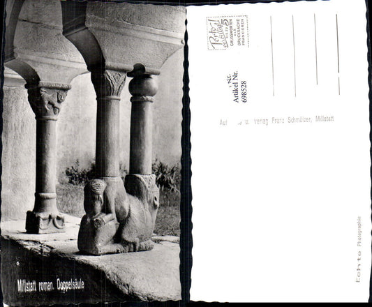 698528 Millstatt Romanische Doppelsäule
