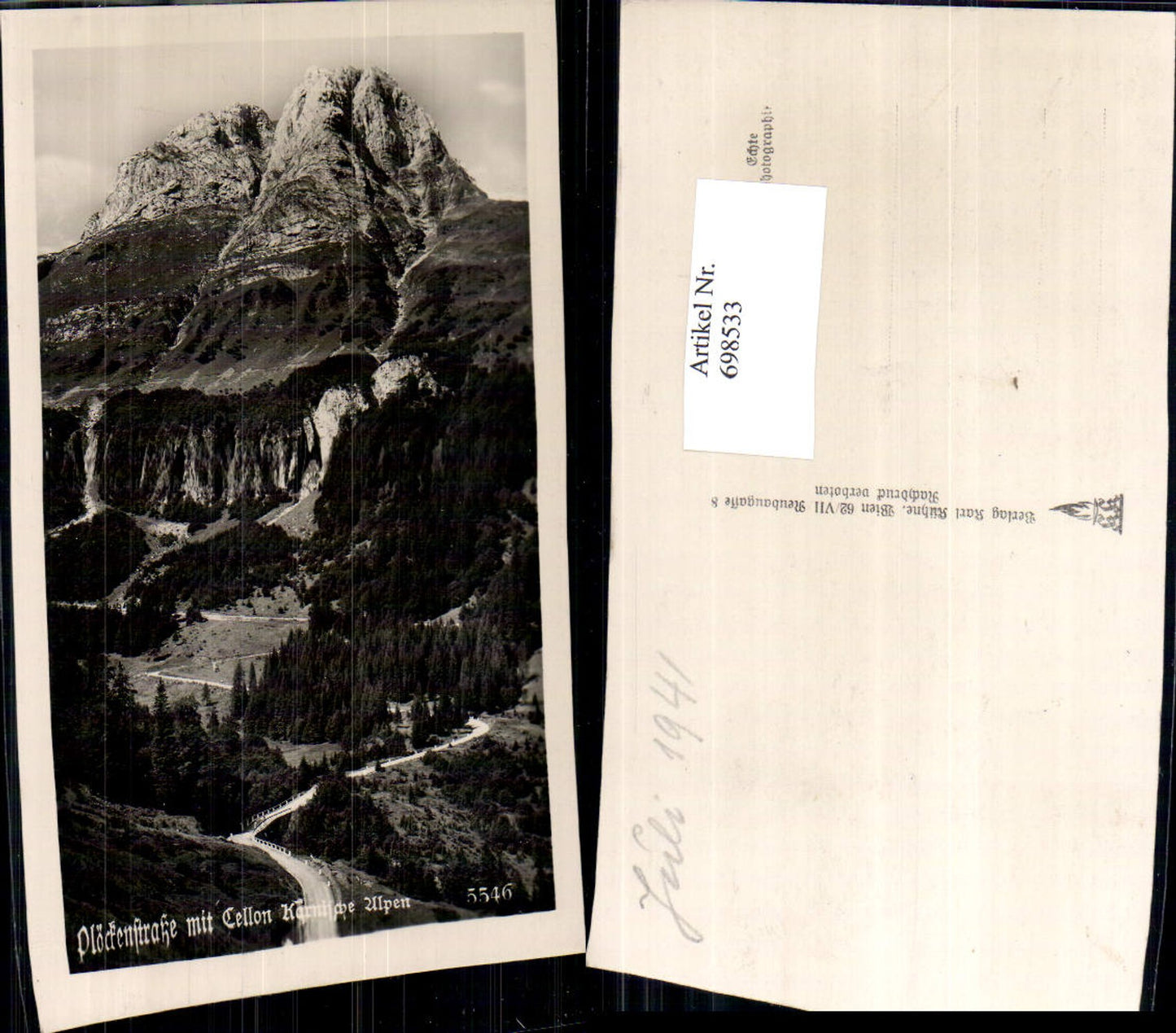 698533 Plöckenstraße Kötschach Mauthen