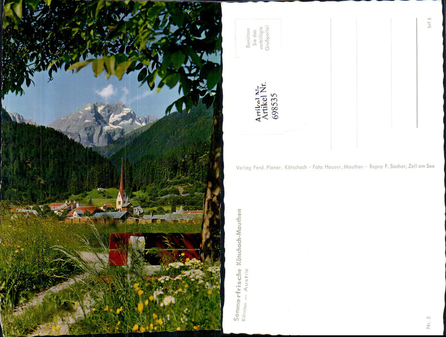 698535 Kötschach Mauthen