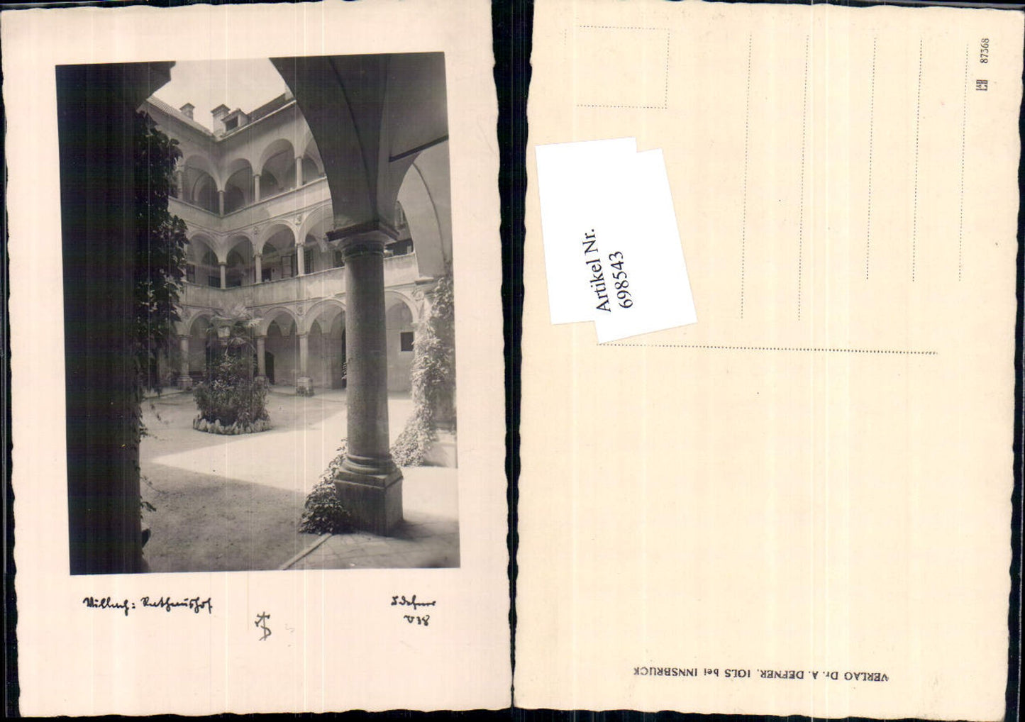 698543 Dr. Defner V 38 Villach Rathaushof Rathaus Arkaden