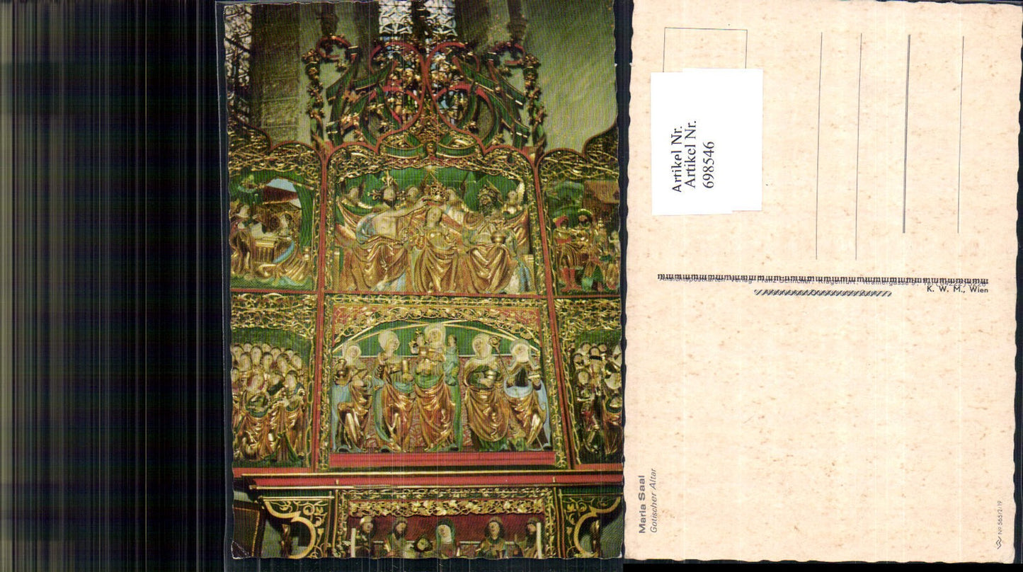 698546 Maria Saal Gotischer Altar Gotik