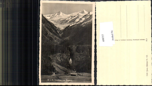 698757 Grossvenediger Rosental Bramberg Neukirchen am Grossvenediger