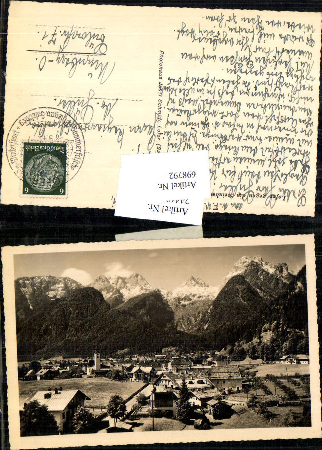 698792 Lofer Steinberge Partie pub Schmidt