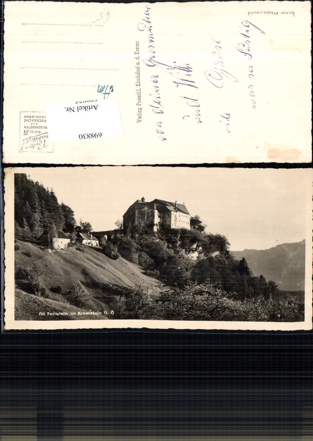 698830 Alt Pernstein bei Micheldorf Kirchdorf an der Krems Altpernstein