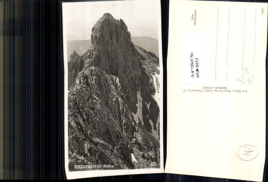 698853 Bischofsmütze bei Goisern Gosau pub Max Mayer 872