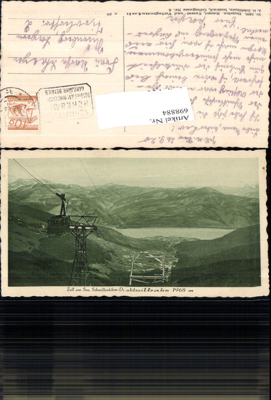 698884 Zell am See Schmittenhöhe Drahtseilbahn Seilbahn