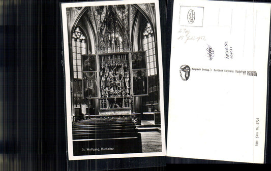 698911 St. Wolfgang am Wolfgangsee Pacher Altar Kirche