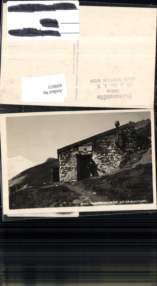 699073 Hoffmannshütte Heiligenblut Bruck Glocknerstraße