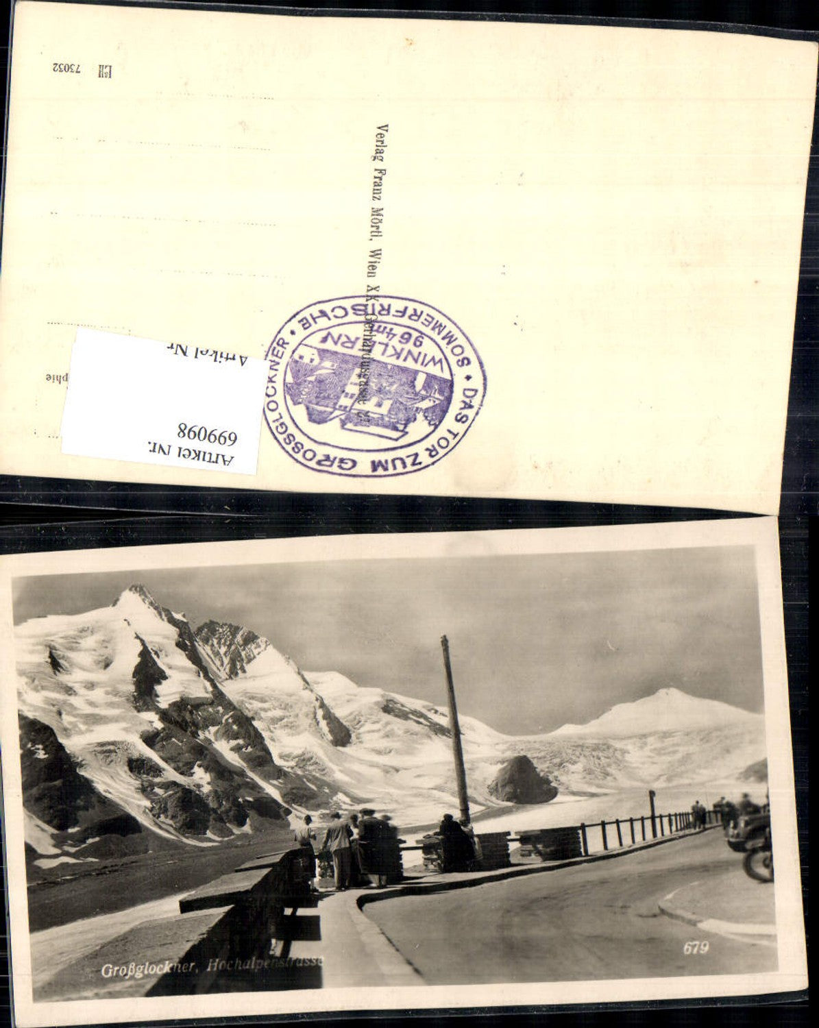 699098 Grossglockner Hochalpenstraße Heiligenblut Parkplatz