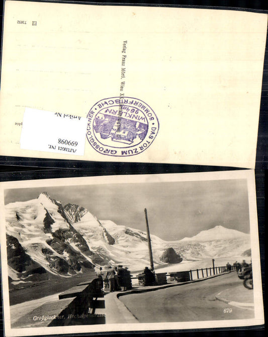 699098 Grossglockner Hochalpenstraße Heiligenblut Parkplatz