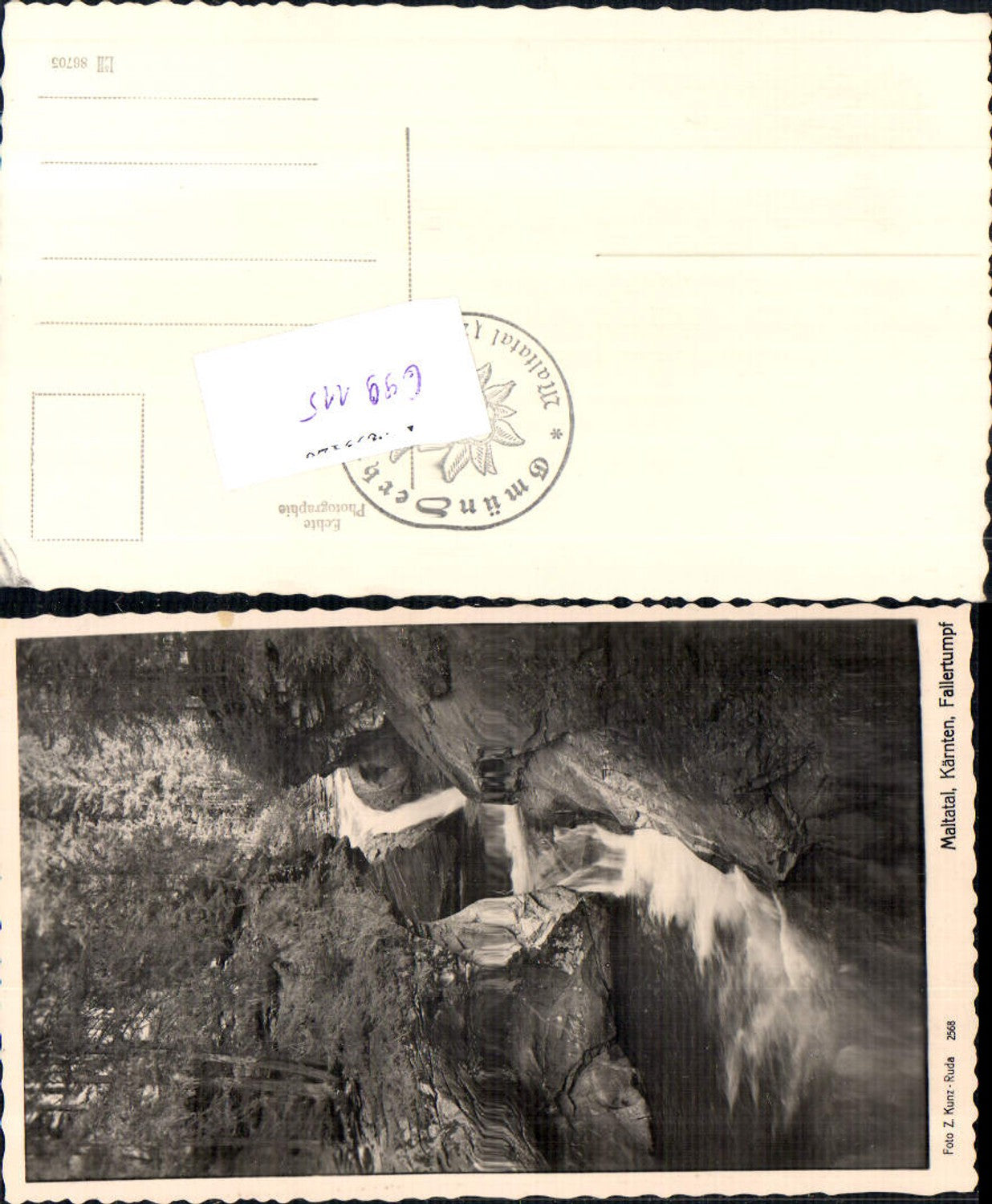 699115 Maltatal bei Malta Fallertumpf pub Kunz-Ruda 2568