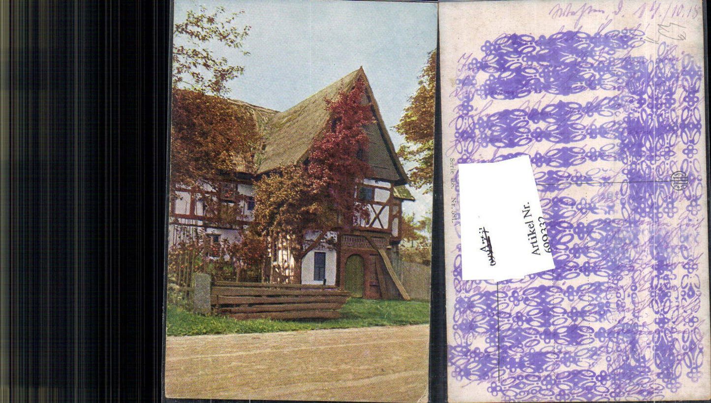 699332 Artist AK House Trees Village