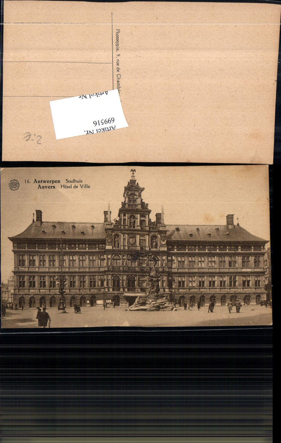 699516 Belgium Antwerpen Anvers